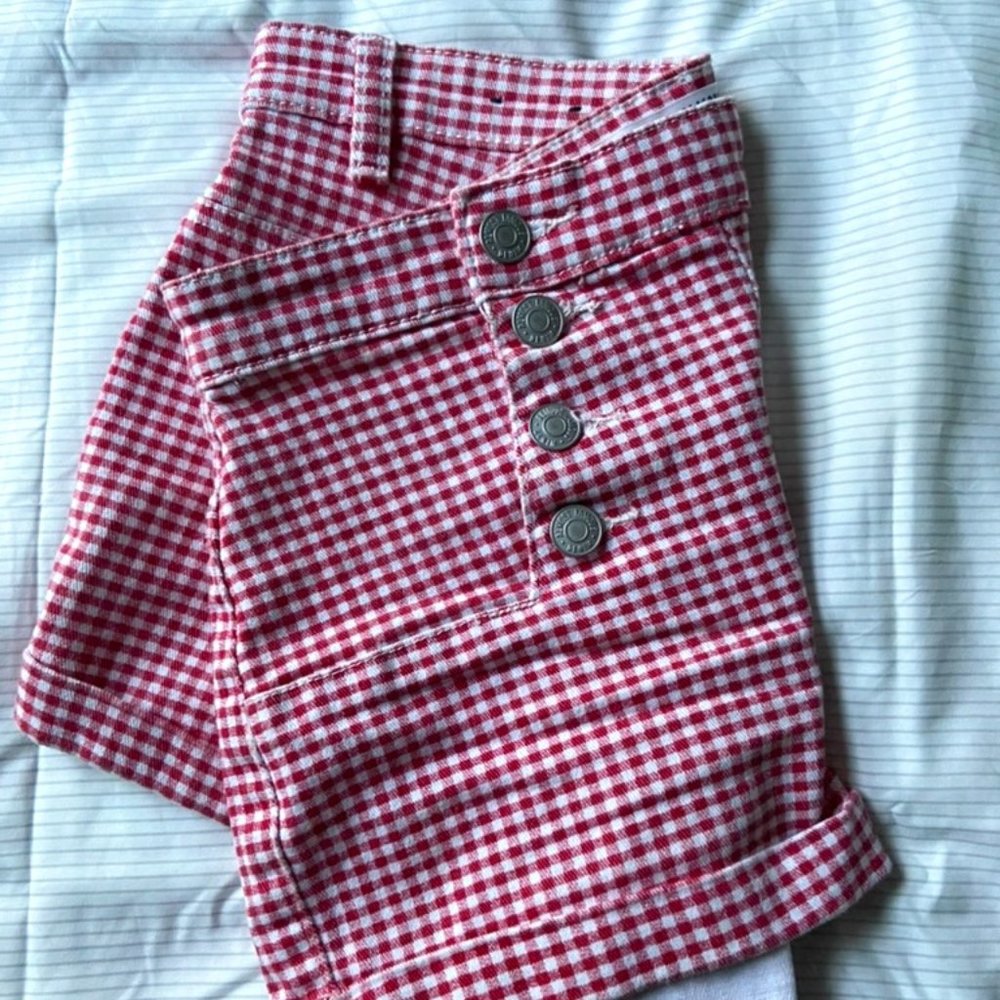 Gingham Shorts